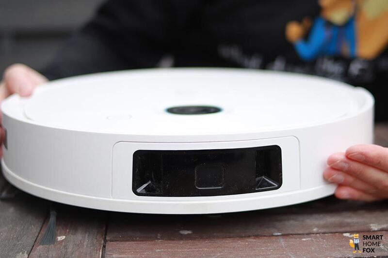 Yeedi Vac 2 Pro Saugroboter ist von Vorne zu sehen